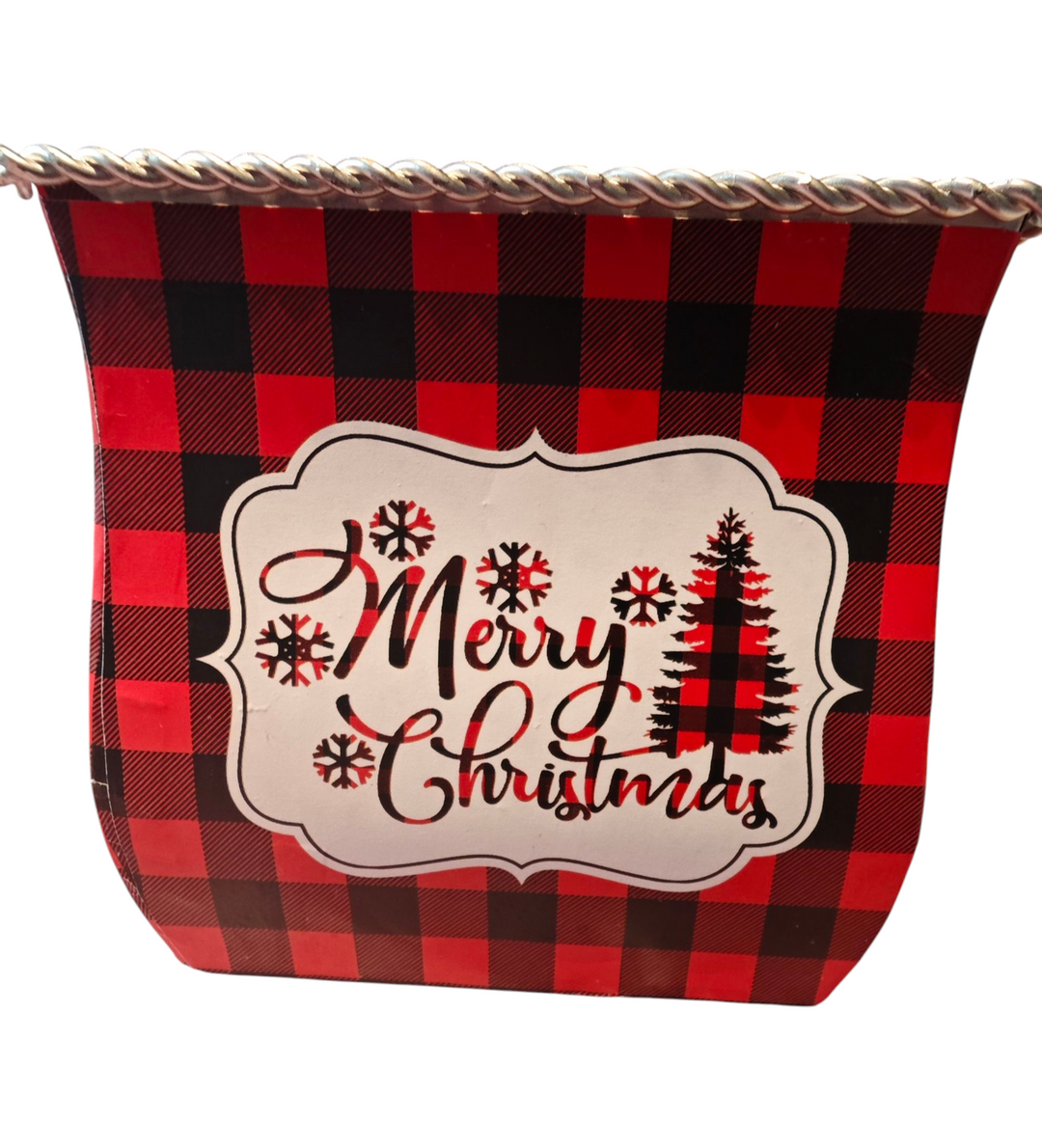 Blumenübertopf ,Blech
"Merry Christmas"