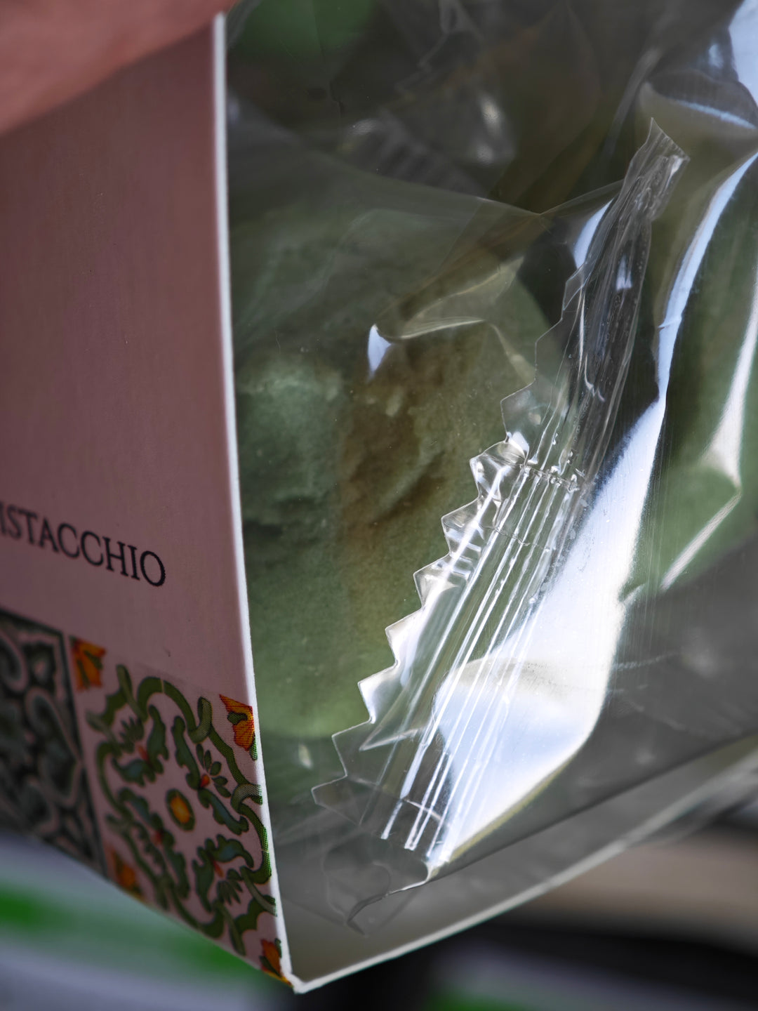 Sizilianisches Feingebäck mit Pistaziencreme