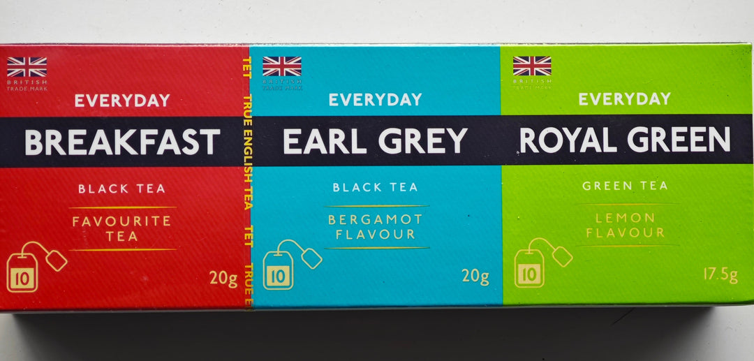 TET Great British Mix. Britisches Tee-Set, 3 Sorten