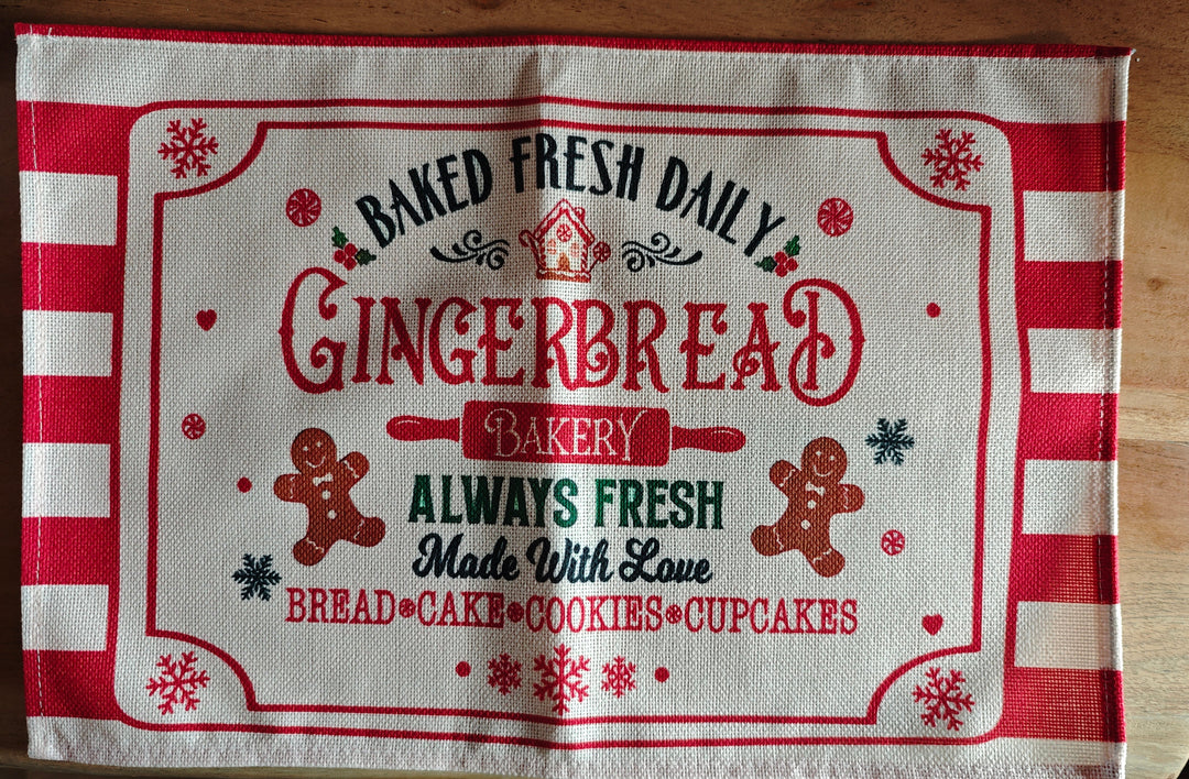 Tisch Set "Gingerbread"