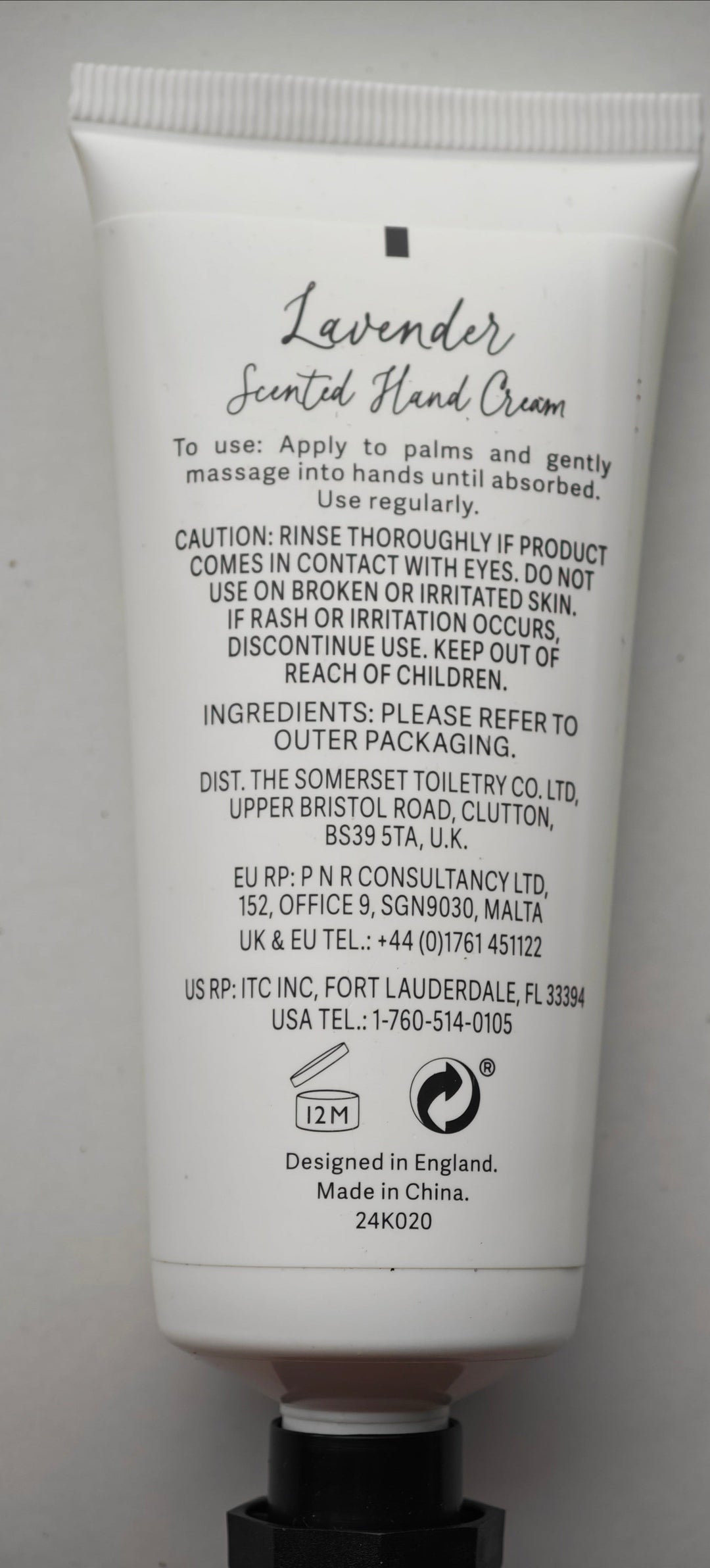 Handcreme von Asquith & Somerset "Tulip", 60 ml