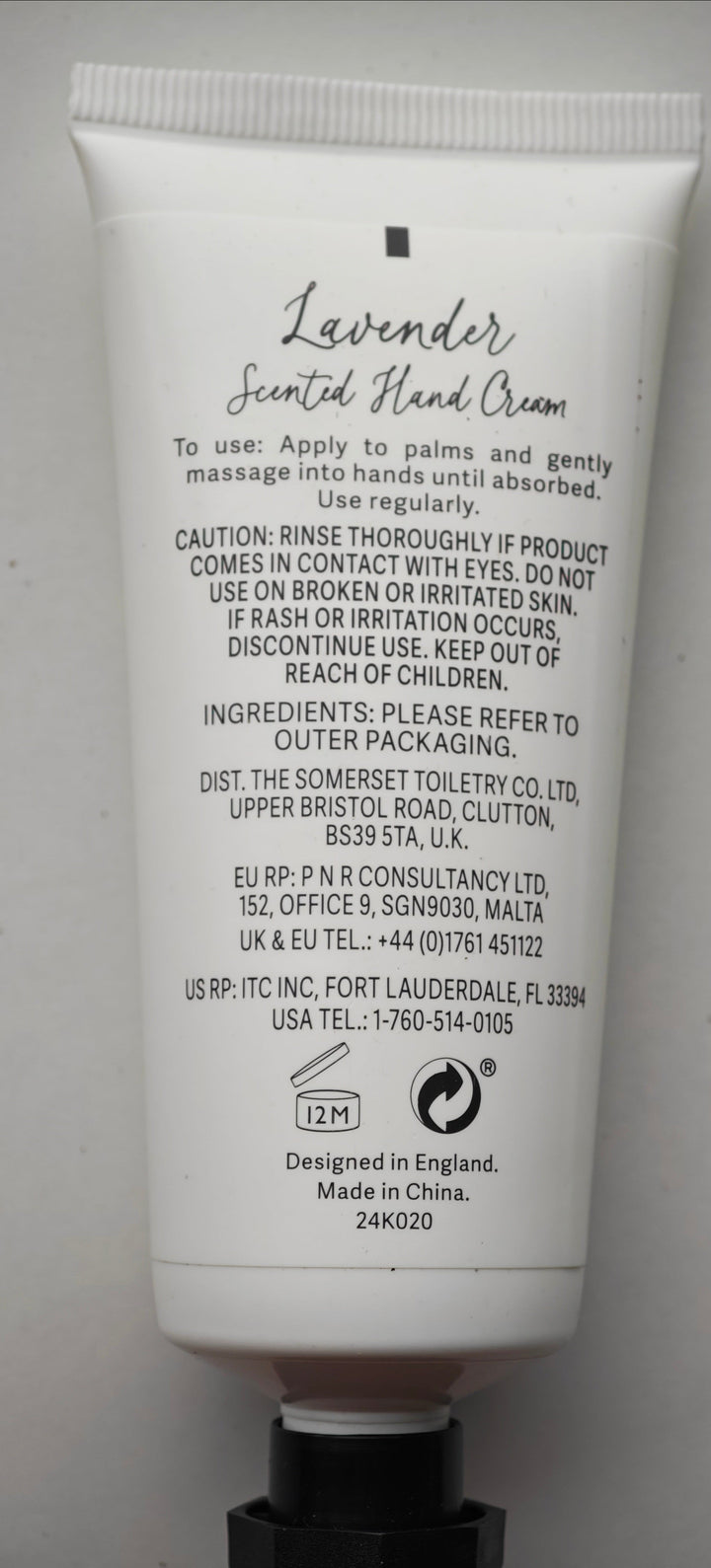 Handcreme von Asquith & Somerset "Tulip", 60 ml