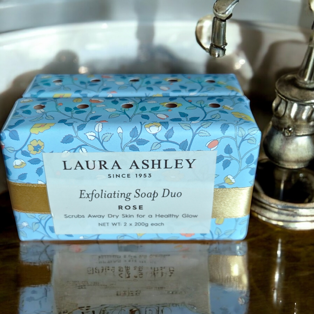 Laura Ashley Seifenstück "Rose " 2x200gr.-Set