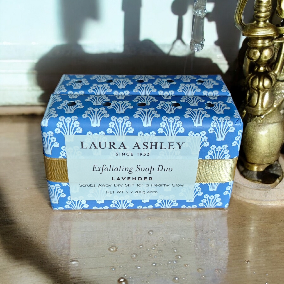 Laura Ashley Seifenstück "Lavendel " 2x200gr.-Set