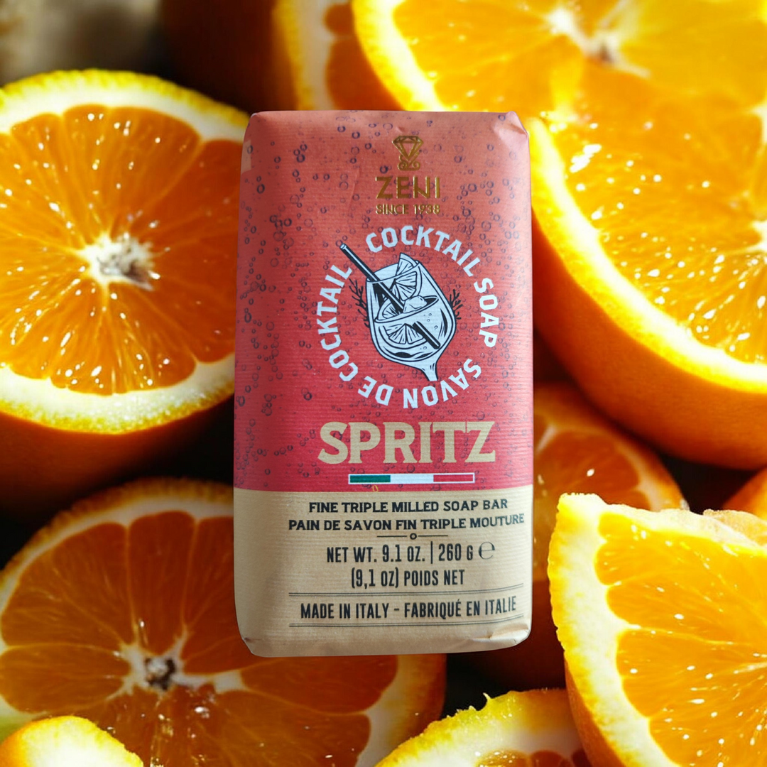 Zeni Seifenserie "Cocktails" , 260 gr. Seifenstück "Spritz"