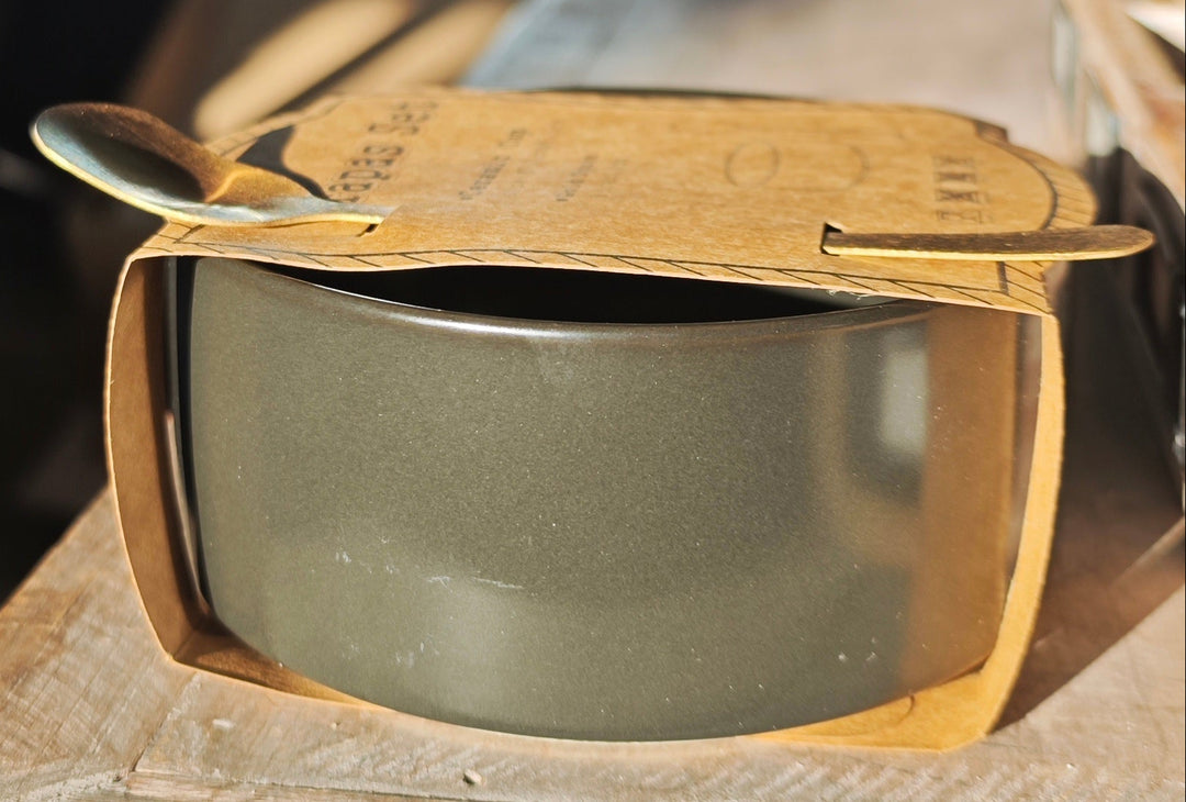 Tapas-Set aus Keramik mit Löffel