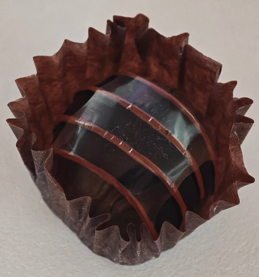 Lippenbalsam , in Form einer  Praline , Typ Zartbitter (Variante 3)