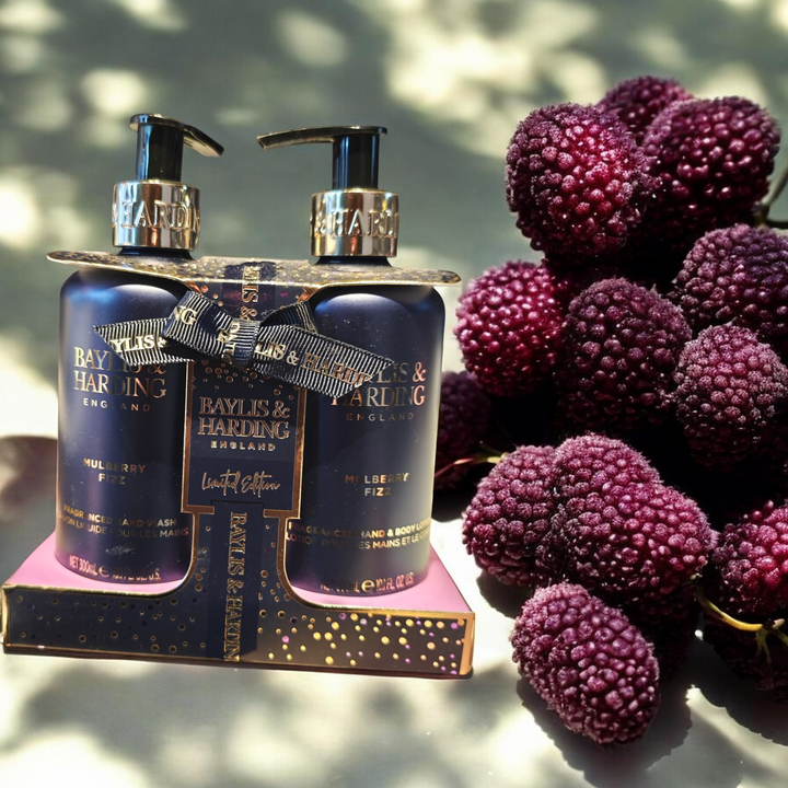 Baylis & Harding , " Mulberry Fizz" Geschenk-Set