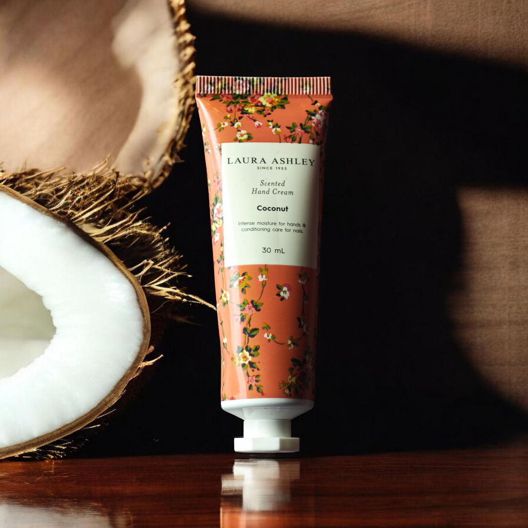 Handcreme von Laura Ashley "Coconut ", 30 ml, Reisegröße