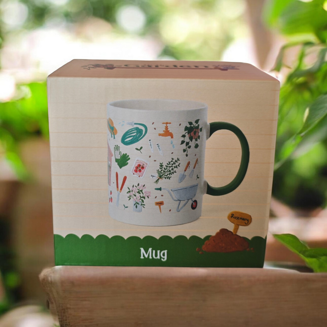 Porzellan-Tasse "In the garden"