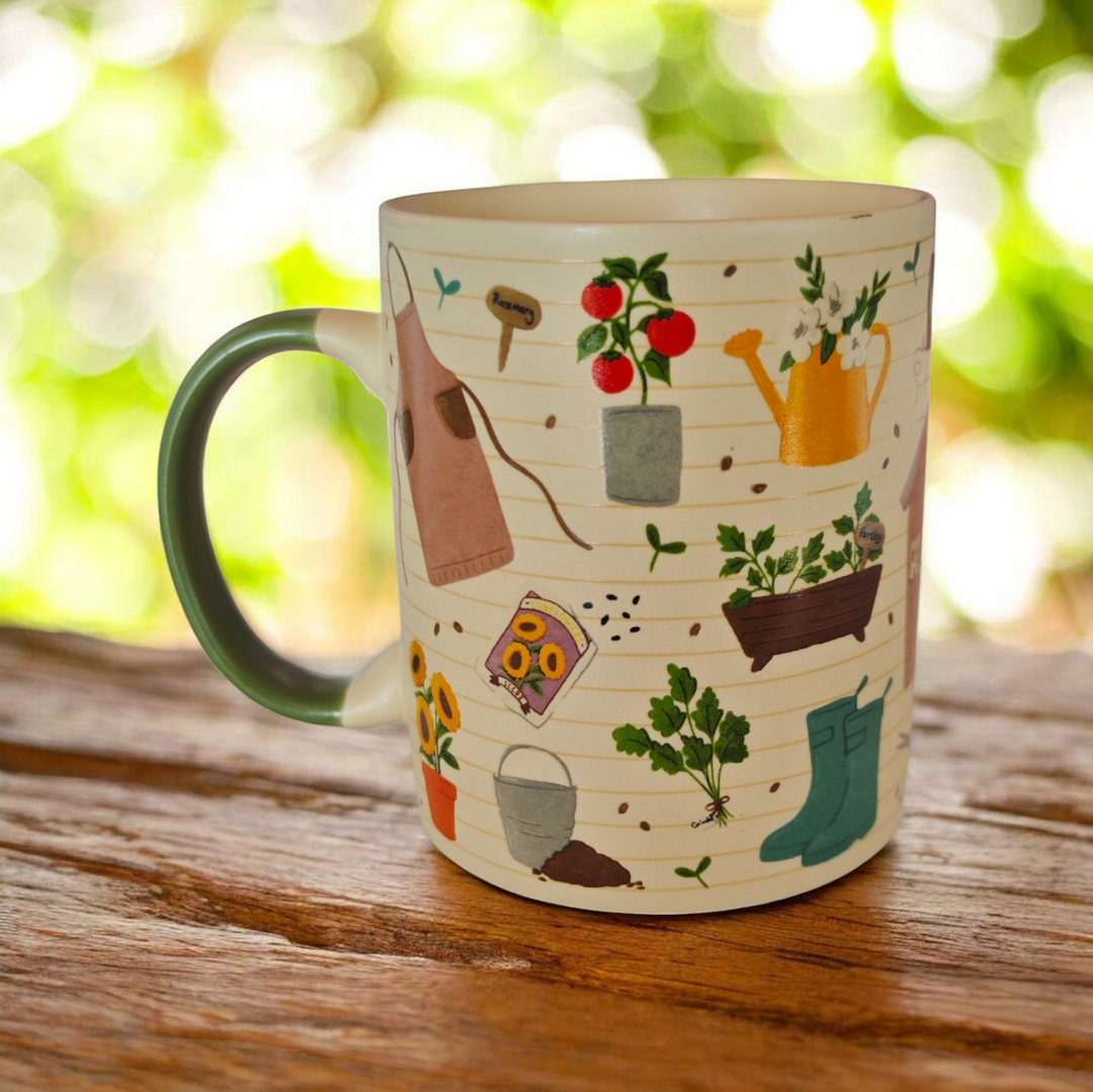 Porzellan-Tasse "In the garden"