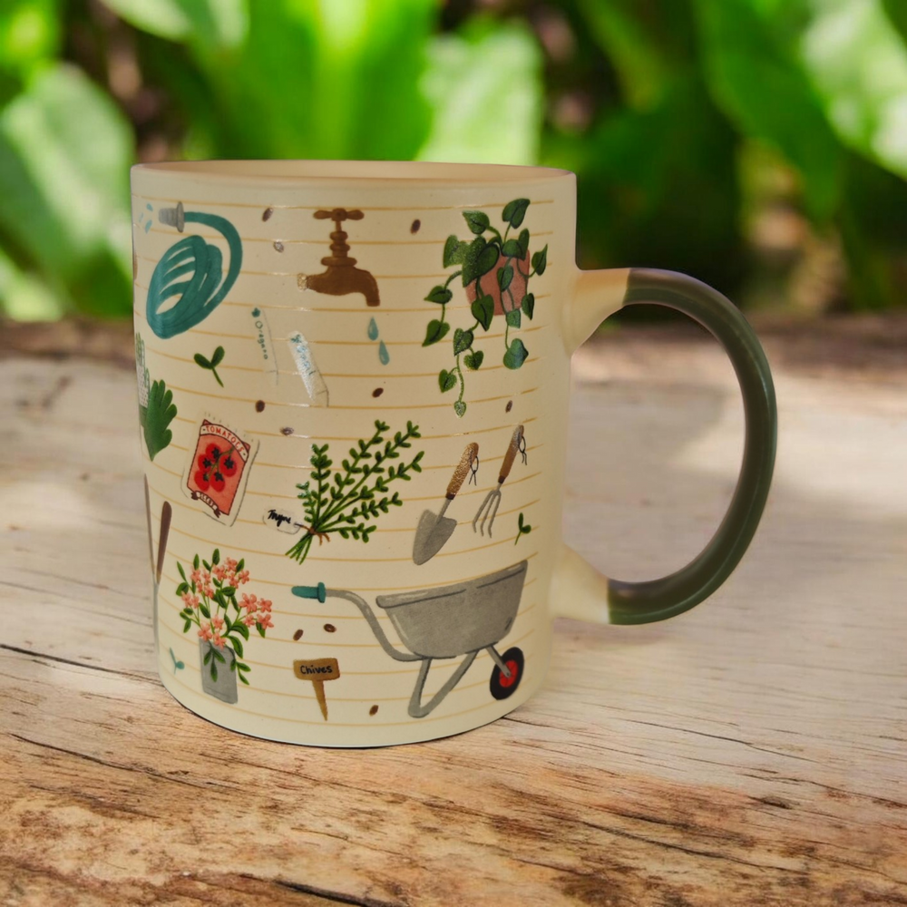 Porzellan-Tasse "In the garden"