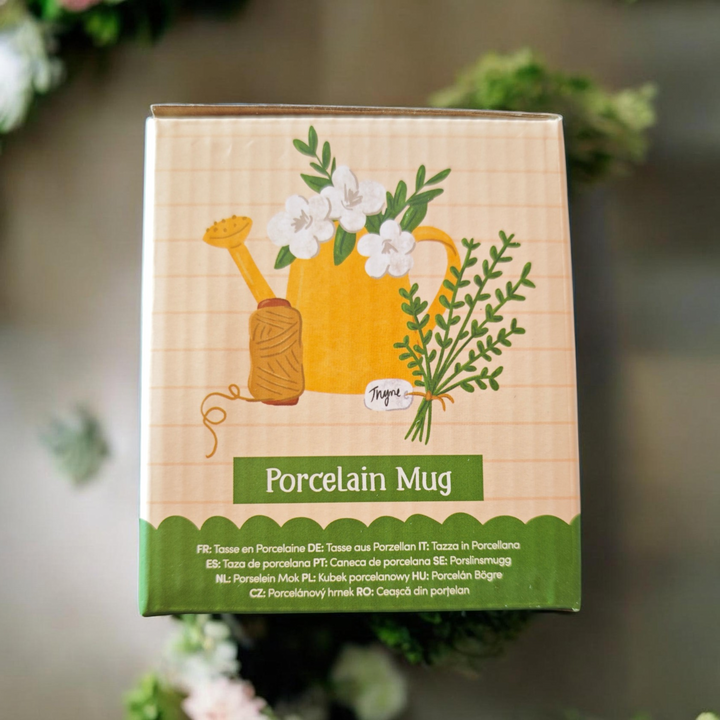 Porzellan-Tasse "In the garden"
