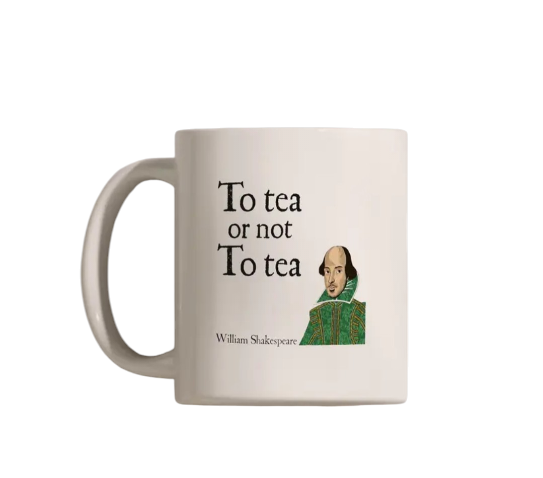 Tasse "To tea or not to tea "
