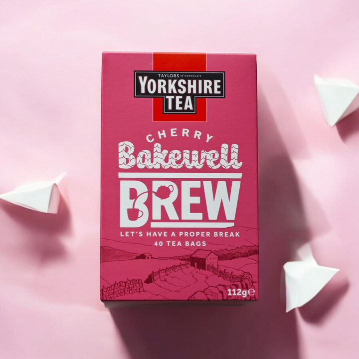 Yorkshire Tea "Cherry Bakewell Brew", 40 Teebeutel