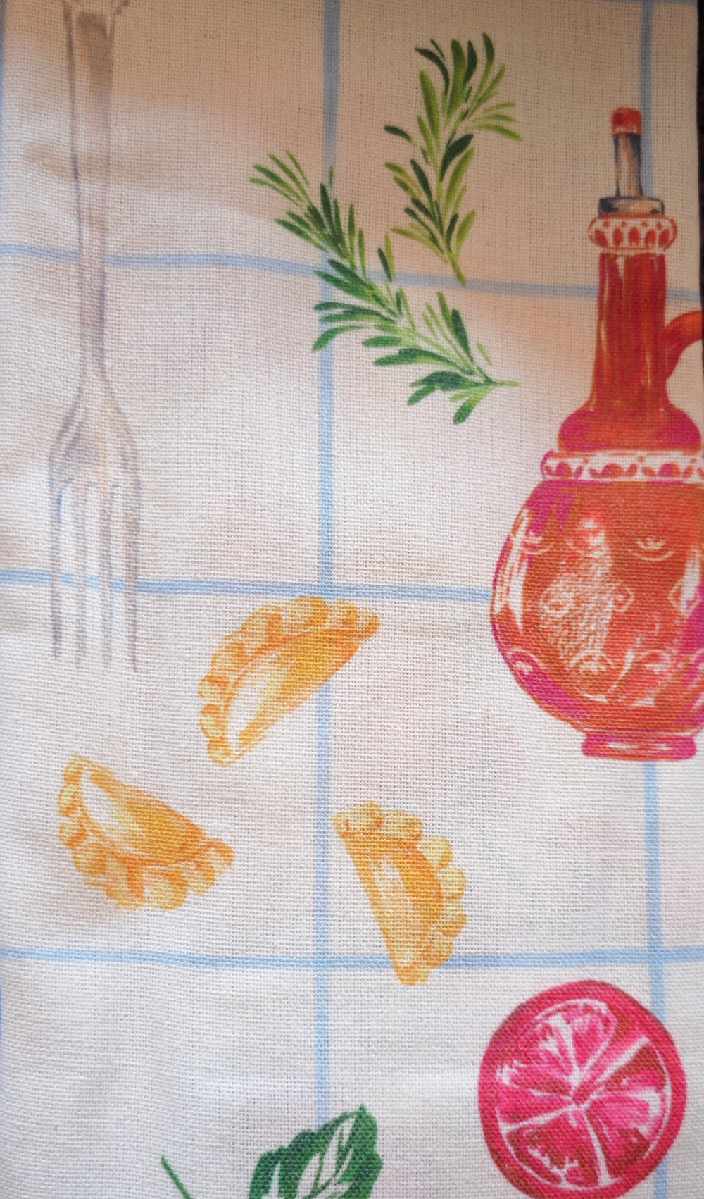 Tischläufer mit mediterranem Motiv
