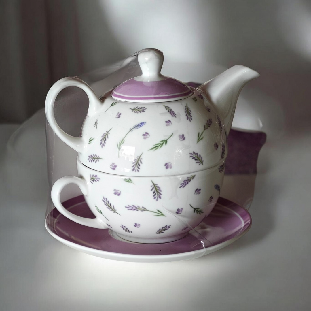Tea for one Set "Lavender"