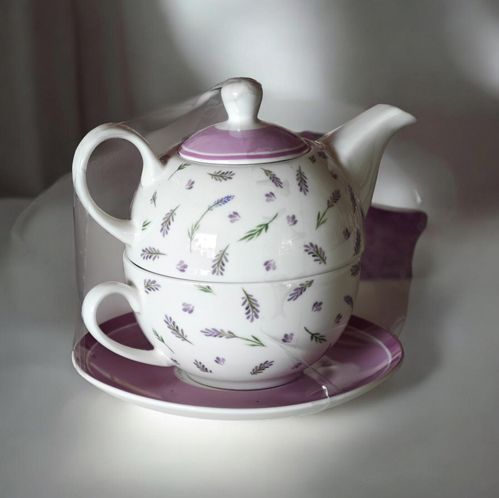 Tea for one Set "Lavender"