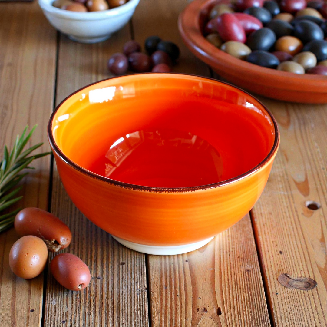 Tapas/Antipasti Schale , orange
