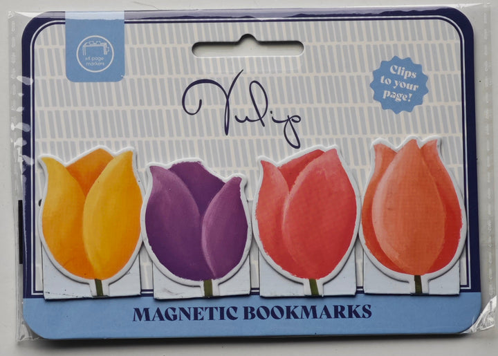 Magnetisches Lesezeichen Set "Tulip" 4-teilig.