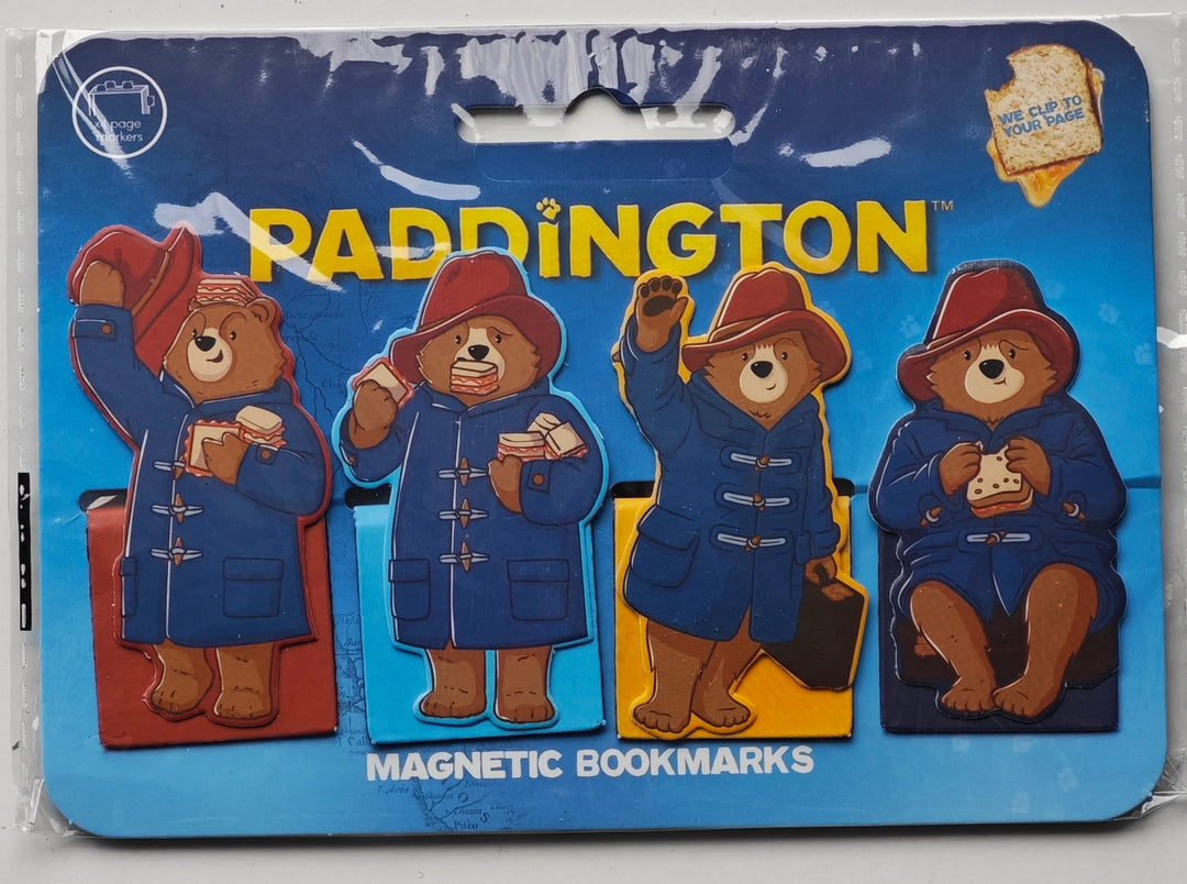 Magnetisches Lesezeichen Set "Paddington" 4-teilig.