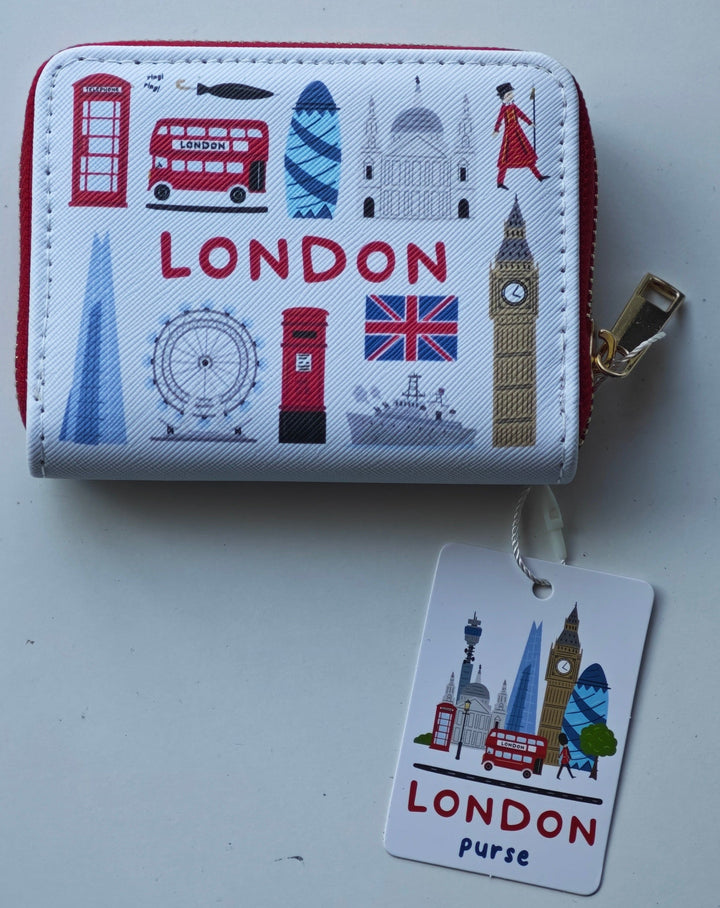 London Icons kleines Portemonnaie mit Reißverschluss , Modell 2