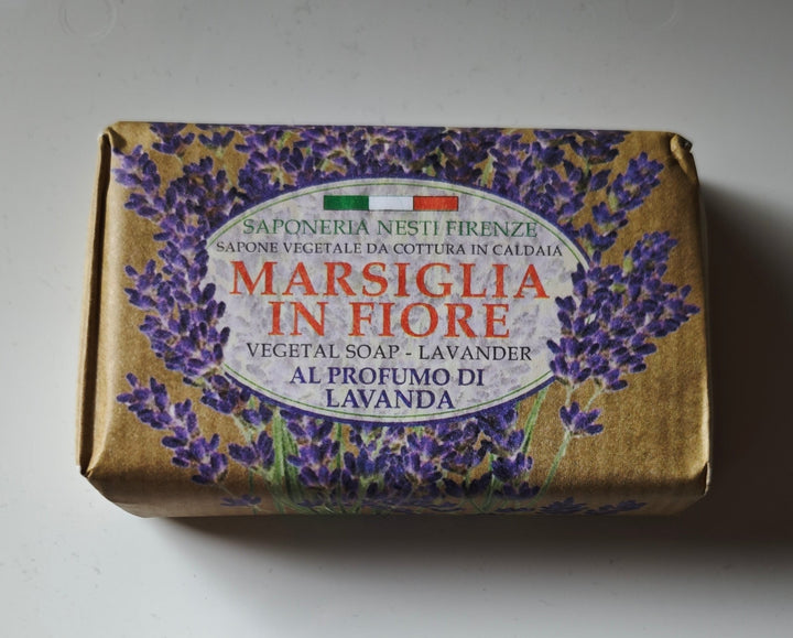 Nesti Dante , 150 gr. Seifenstück
"Marsiglia in Fiore", Lavendel