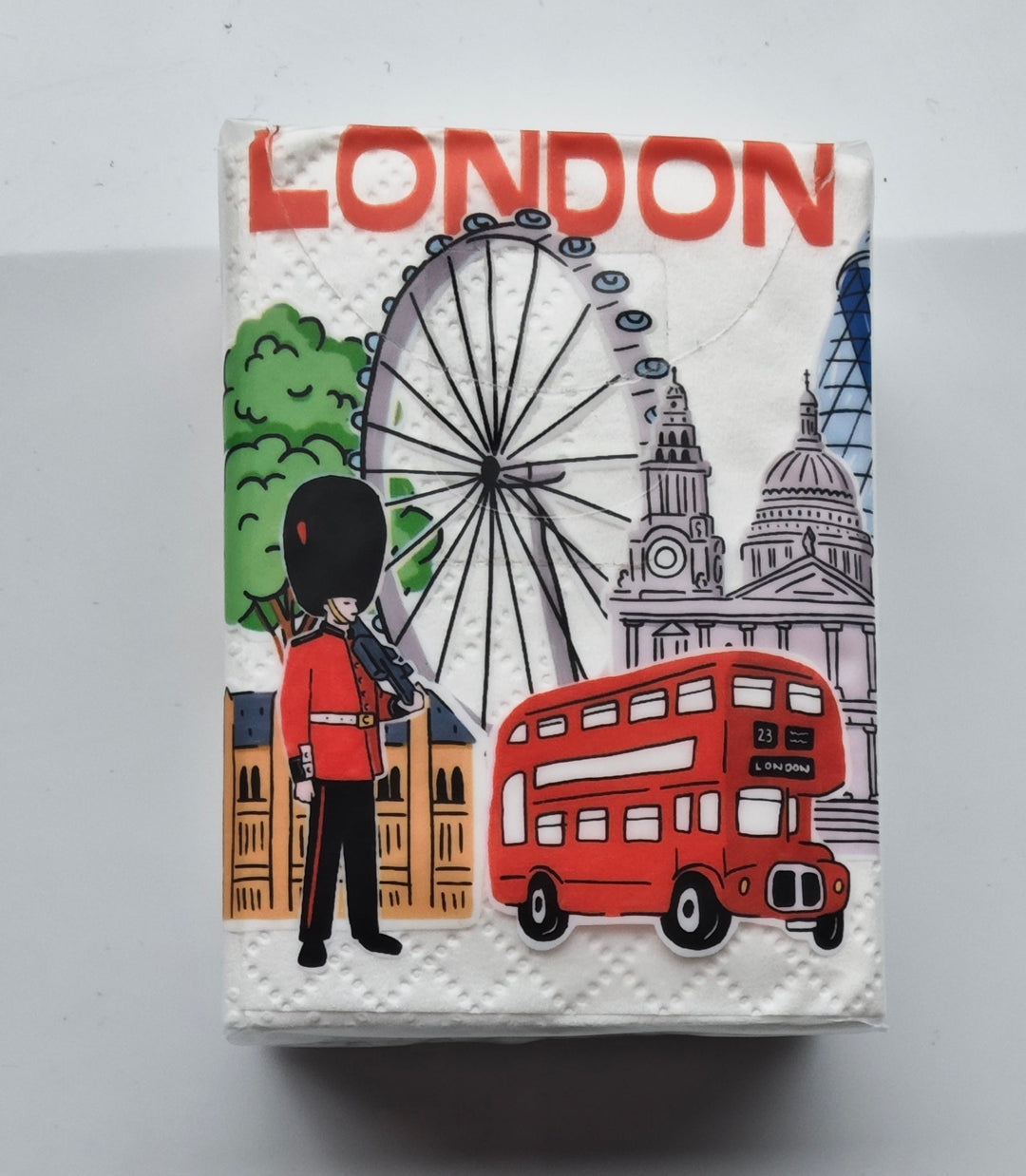 Taschentücher Päckchen "London"