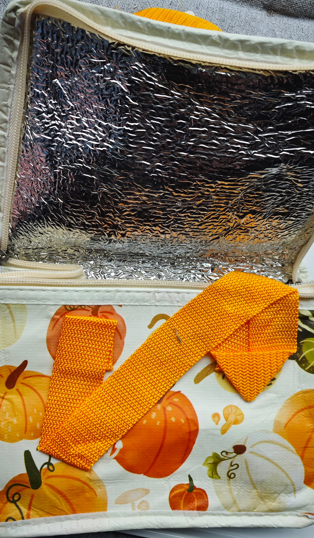 Gewebte Mini Kühltasche , "Herbststimmung"