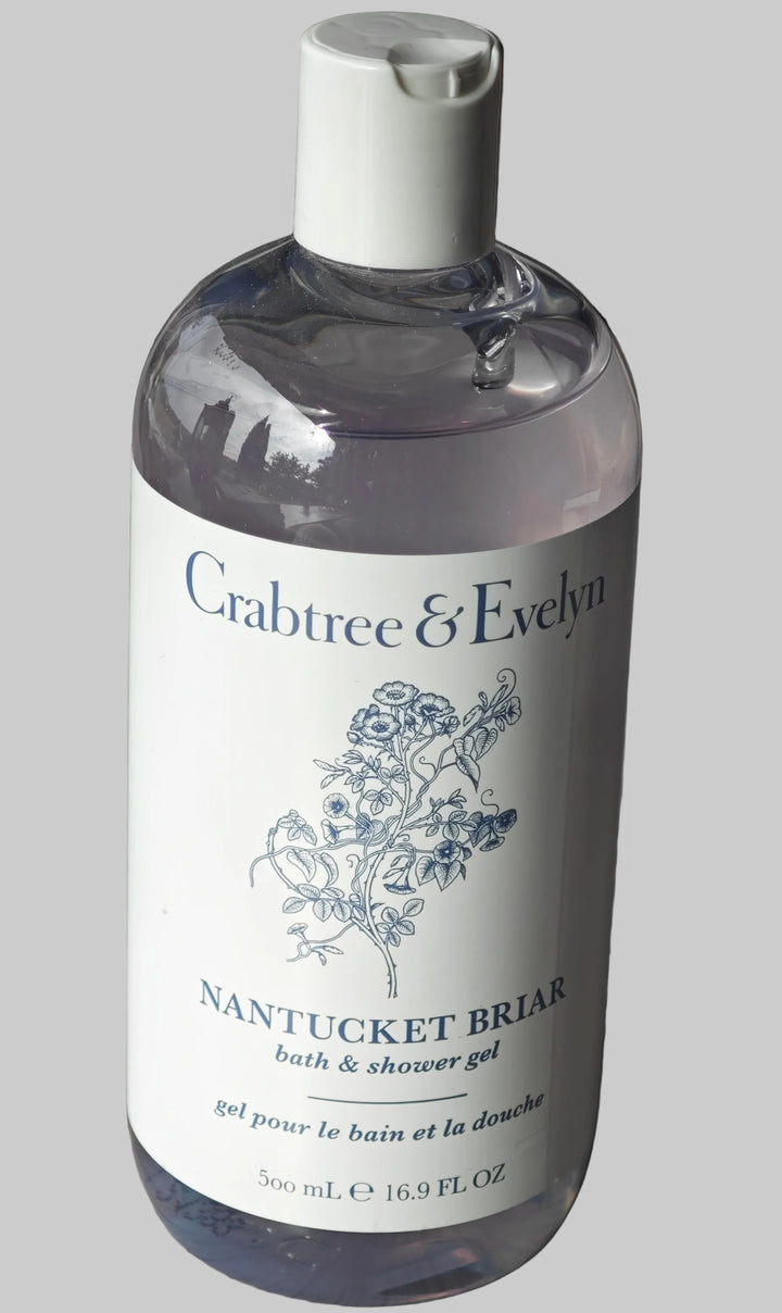 SALE !!! Crabtree & Evelyn "Nantucket Briar"  Bath & Shower Gel, 500 ml 