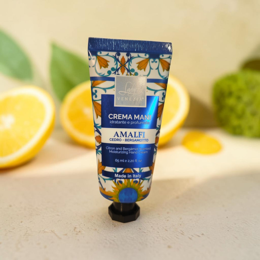 Handcreme Lady Venezia. Sorte "Amalfi" mit Bergamotte/Zeder-Duft,