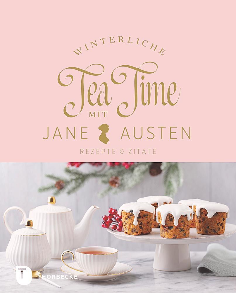 Buch  "Winterliche Tea Time mit Jane Austen" Hardcover, 136 Seiten