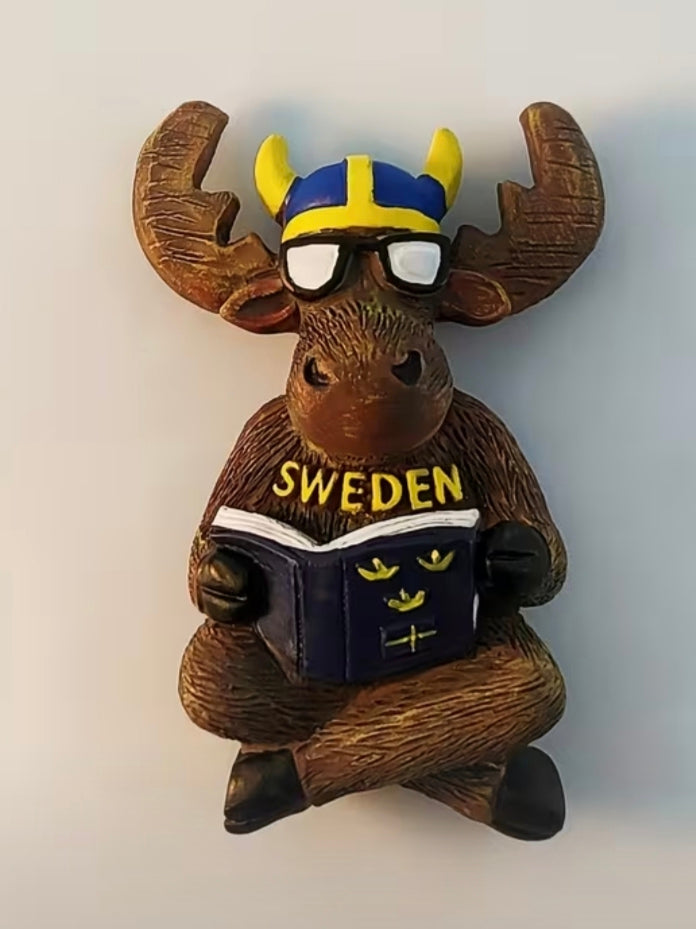 Kühlschrankmagnet Elch "Sweden"