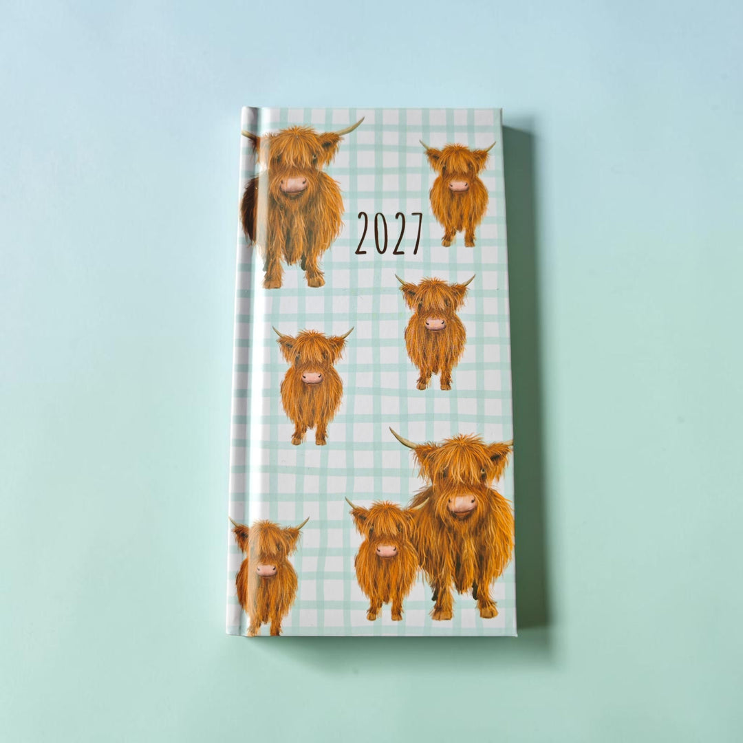 Taschenkalender "Highland Cow"