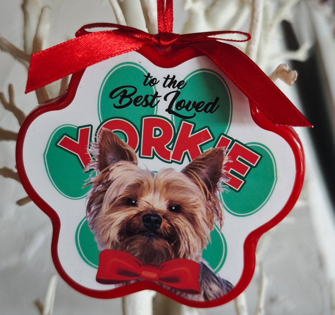 Weihnachtsbaum Anhänger für Hundefans "Yorkie"