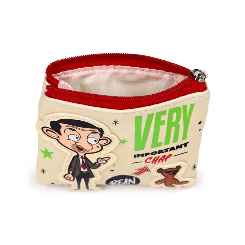 Mr Bean & Teddy Portemonnaie mit Reißverschluss