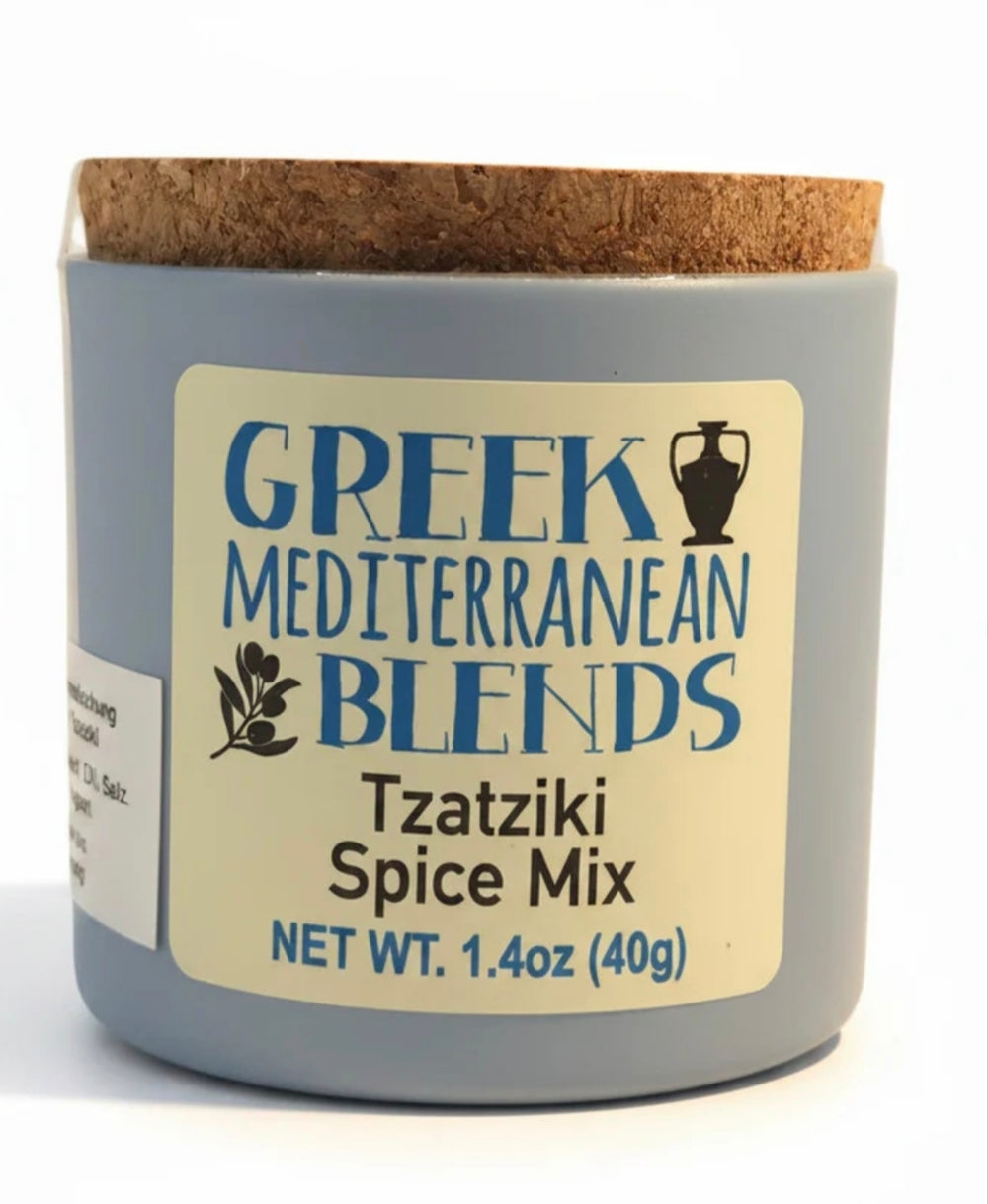 SALT ODYSSEE
Gewürzmischung für Tzatziki
in hübschem Keramiktöpfchen
40 gr.