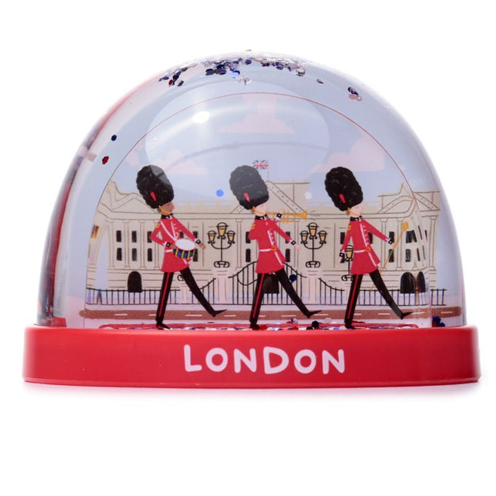 Mini Schneekugel "London Guard"