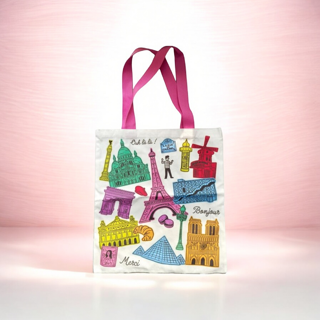 Wiederverwendbare Tragetasche "Je t'aime Paris"