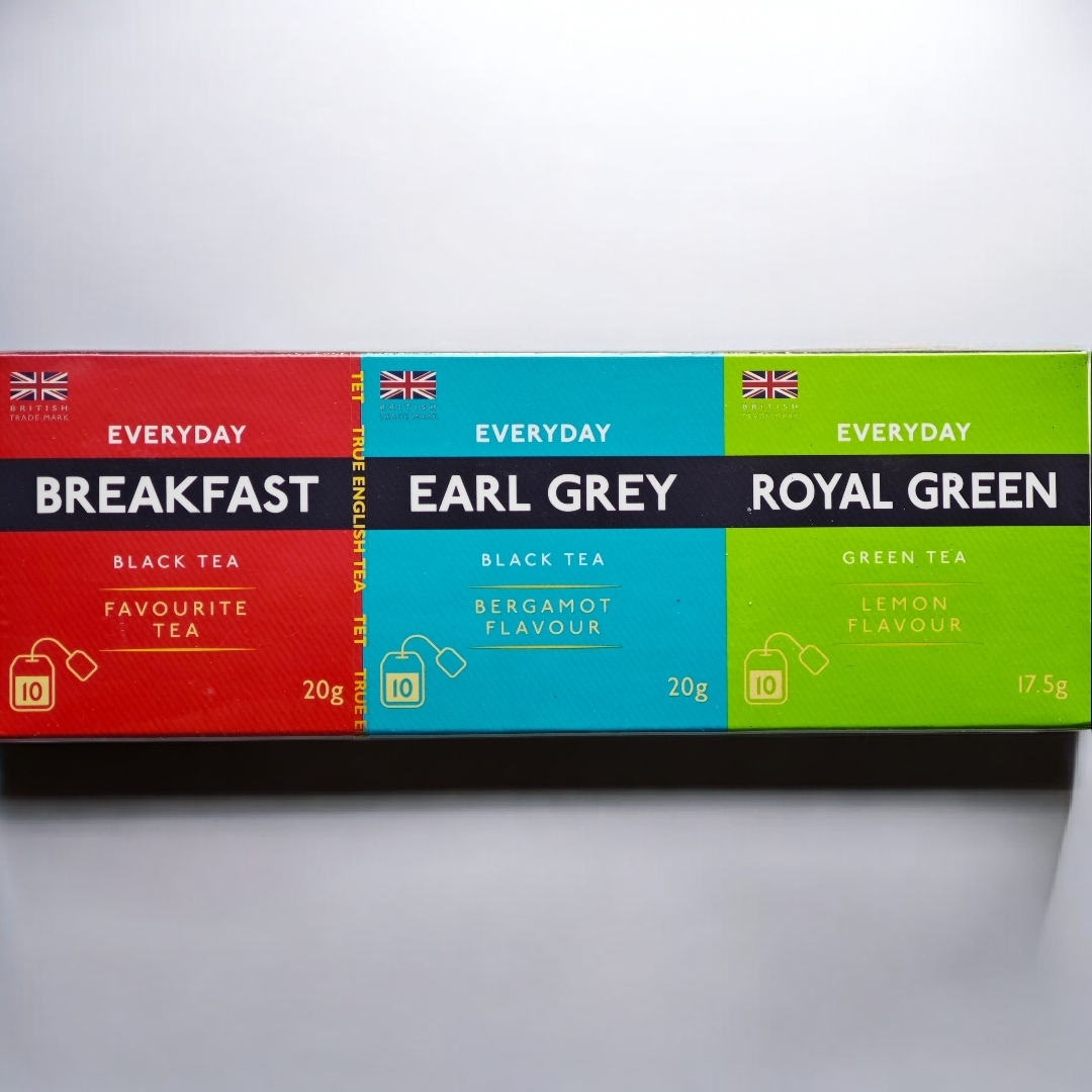 TET Great British Mix. Britisches Tee-Set, 3 Sorten