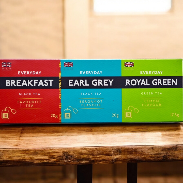 TET Great British Mix. Britisches Tee-Set, 3 Sorten