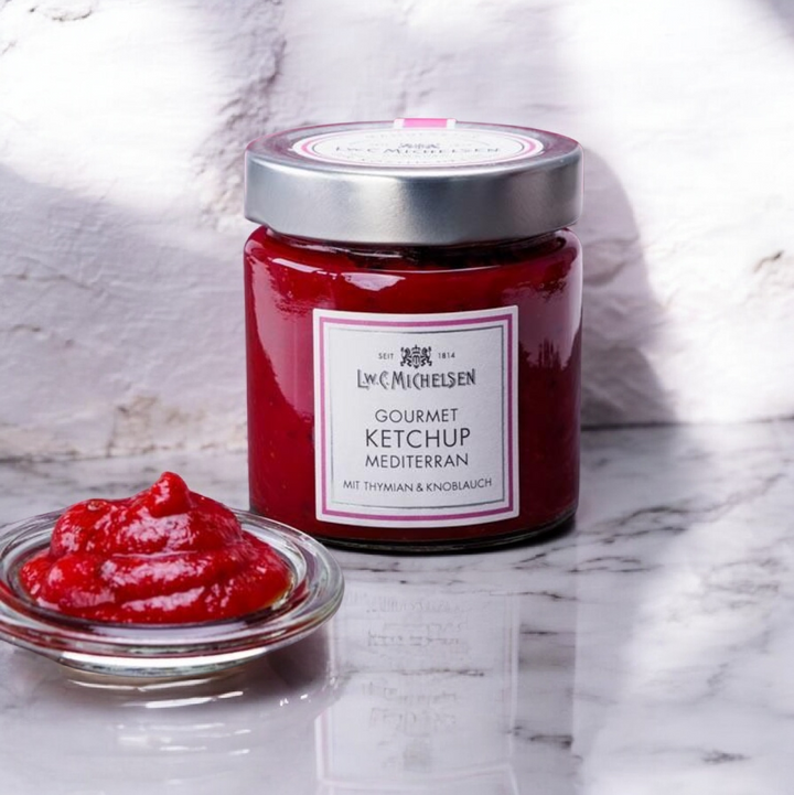 Gourmet Ketchup Mediterran mit Thymian & Knoblauch