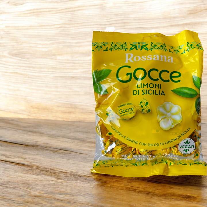 Gocce Limoni di Sicilia – Hartbonbons mit Zitronenfüllung