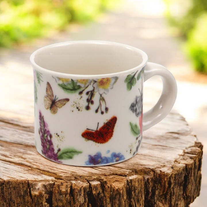Espressotasse aus Porzellan "Butterfly Meadows"