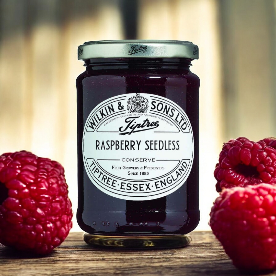 Wilkin & Sons, Raspberry seedless Konfitüre, 340 gr Glas