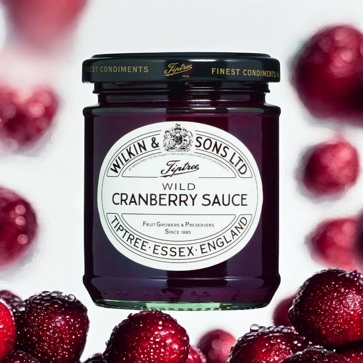 Wilkin & Sons, Wild Cranberry Sauce. 210 gr. Glas