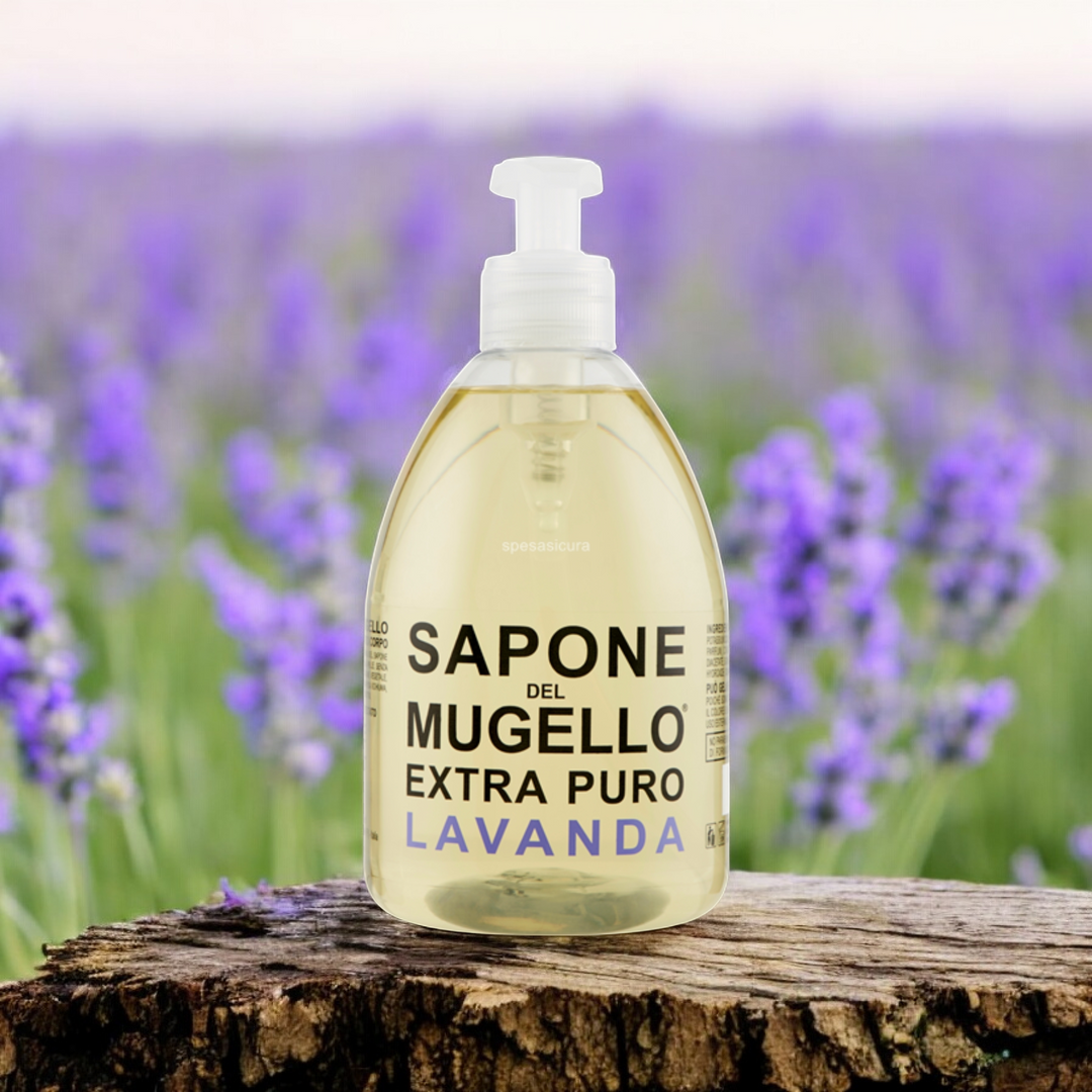 Sapone del Mugello, Flüssigseife im Spender "Lavendel",500 ml