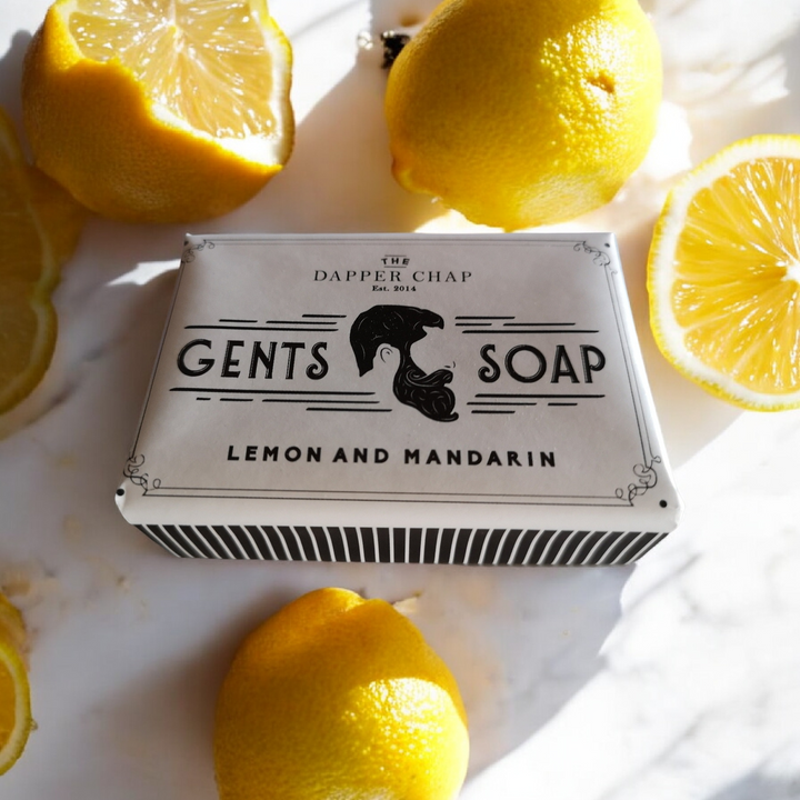 "Dapper Chap " Seife für den  Gentleman ( Lemon and Mandarin).