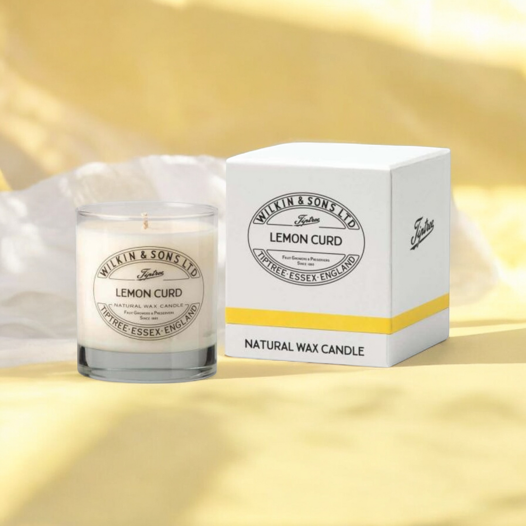 Wilkin & sons,  Tiptree "Lemon Curd"  , Duftkerze im Glas. Handarbeit, 220 gr