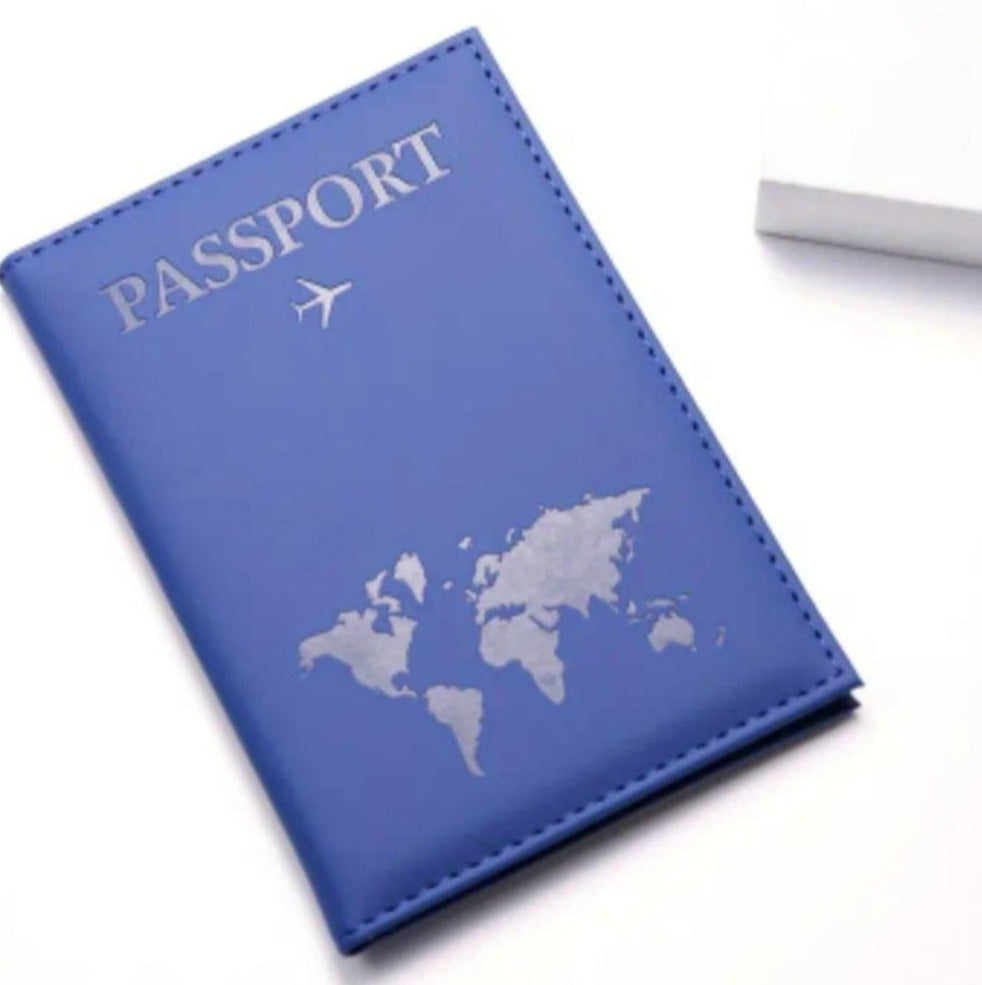 Reisepasshülle "Passport" , blau